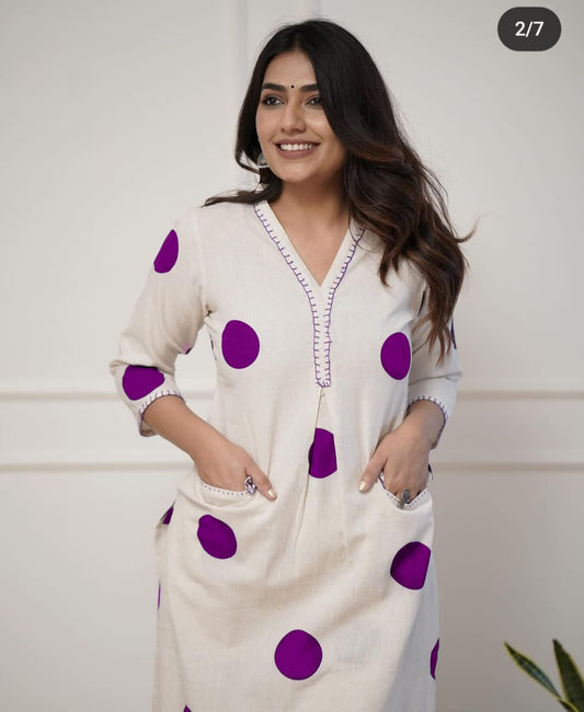 Block Printed Cotton Co-ord Set