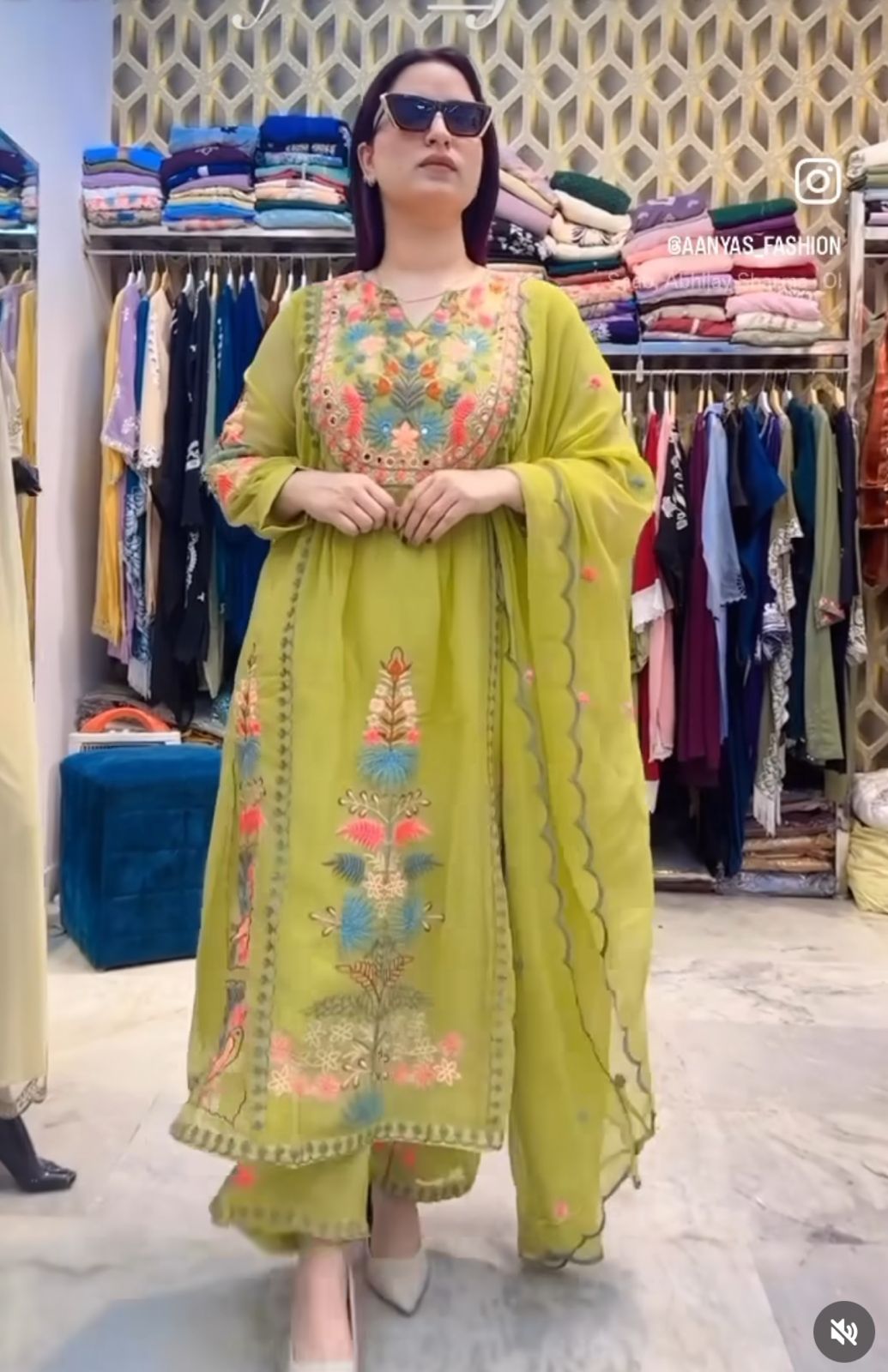 Designer Real mirror Style georgette Kurti palazzo Set high quality For Women And Girls||Designer Dresses||Designer Kurti Set||Kurti Dupatta Set