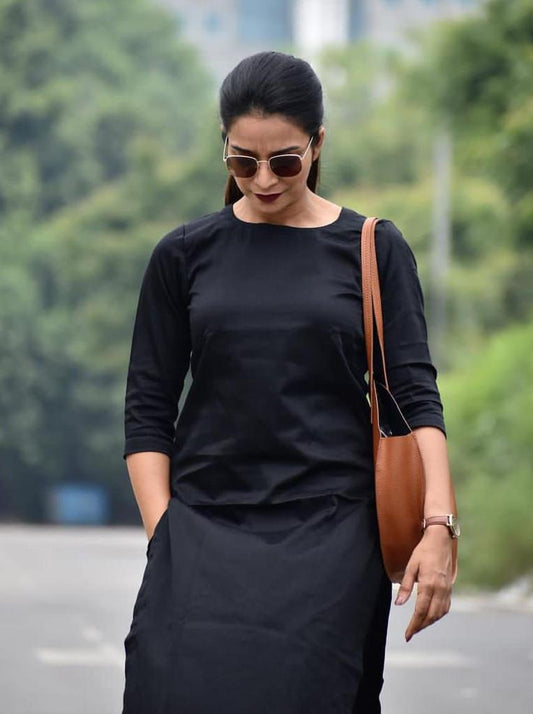 Cotton Kurti and Pant Cord Set