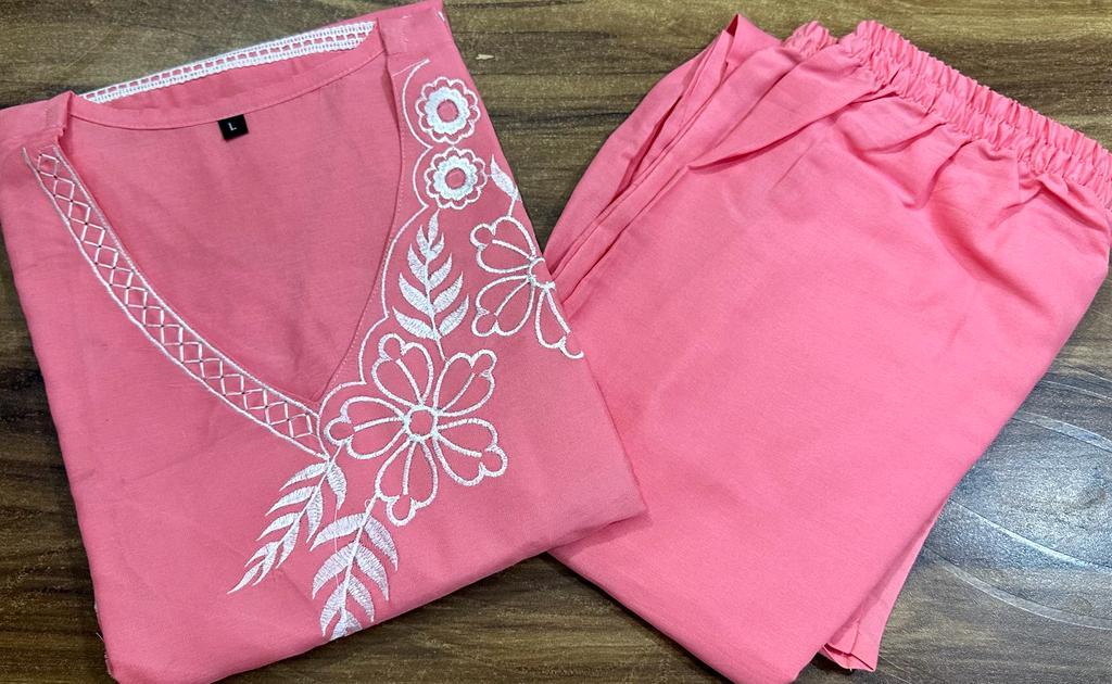 Co-ord Set in Rayon Fabric