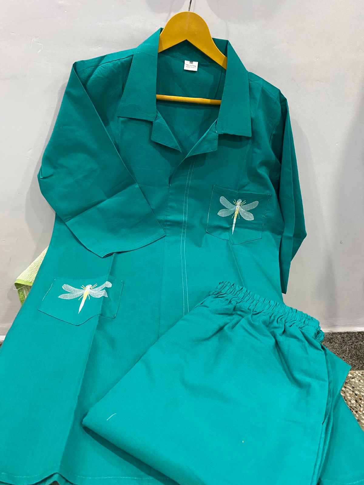 Rama Cotton Co-Ord Set - Kurti and Palazzo