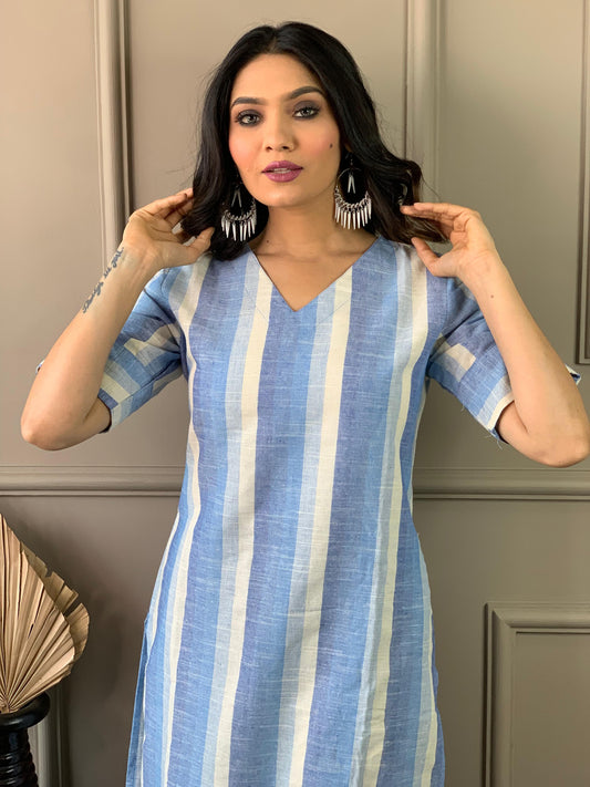 Breezy Comfort: South Cotton Kurta Set