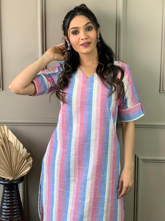 Breezy Comfort: South Cotton Kurta Set