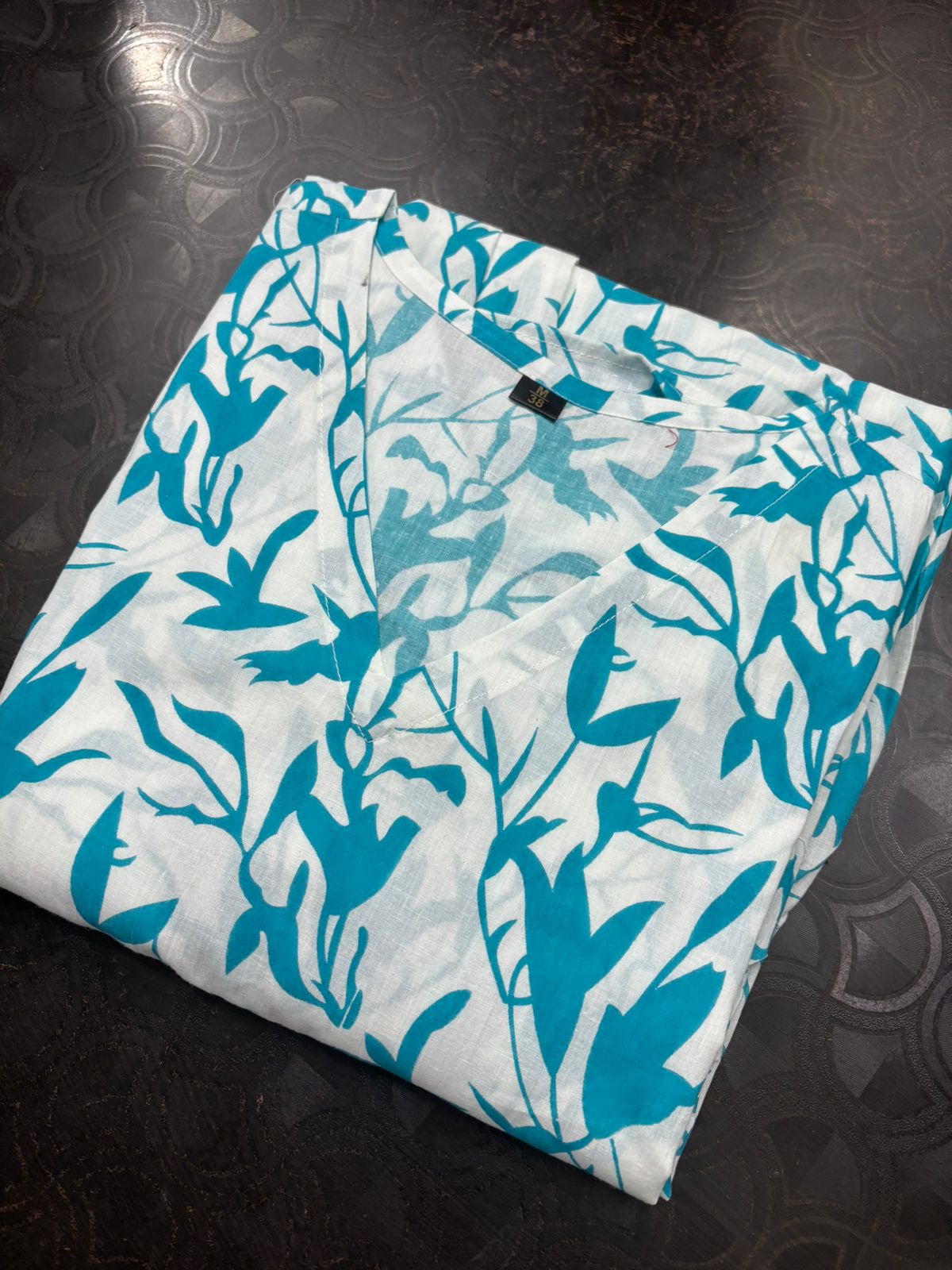 Sweet Summer Dreams: Cotton Midi Dress with Flirty Hand Ruffles