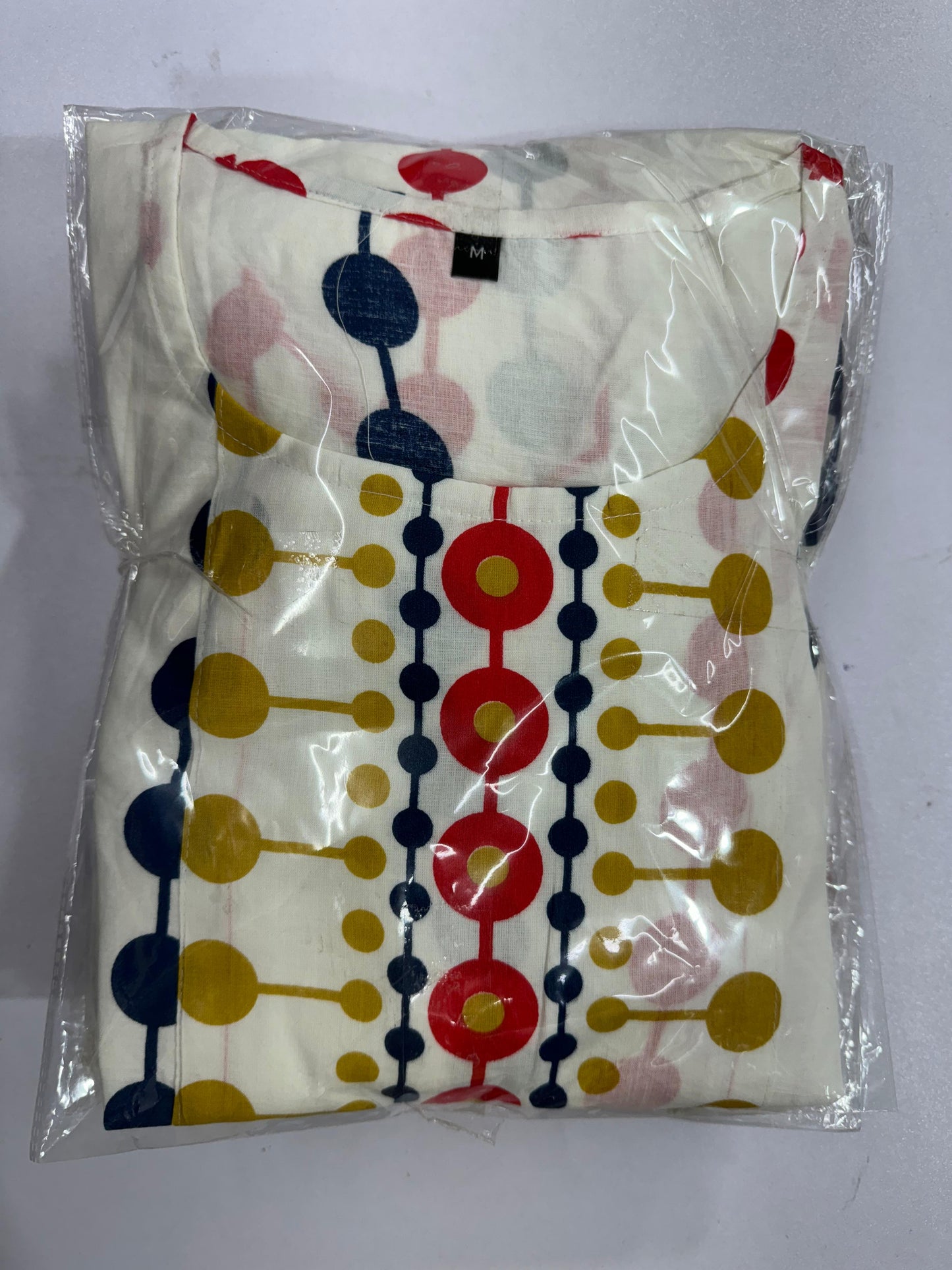 Printed Co-ord Set for Women - Cotton 2-Piece Outfit (Top & Pant)