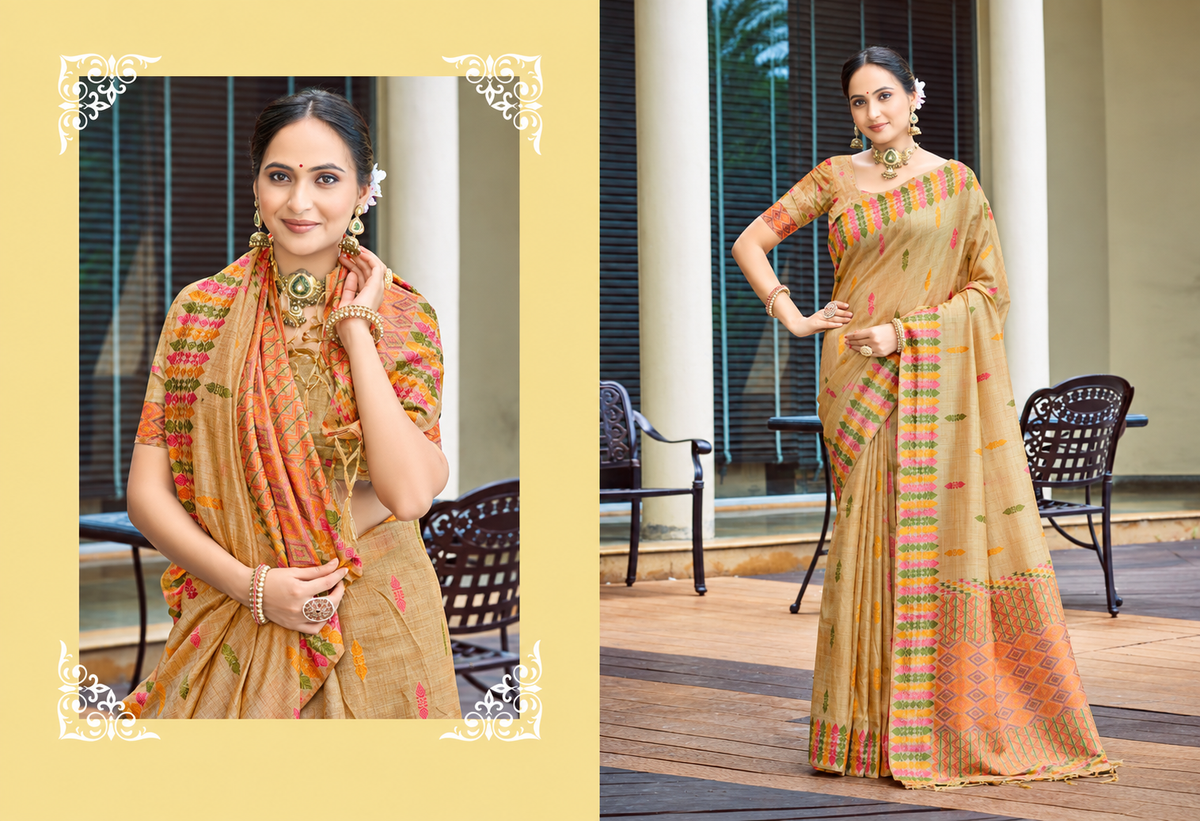 Assam Silk Saree with Assam Silk Blouse