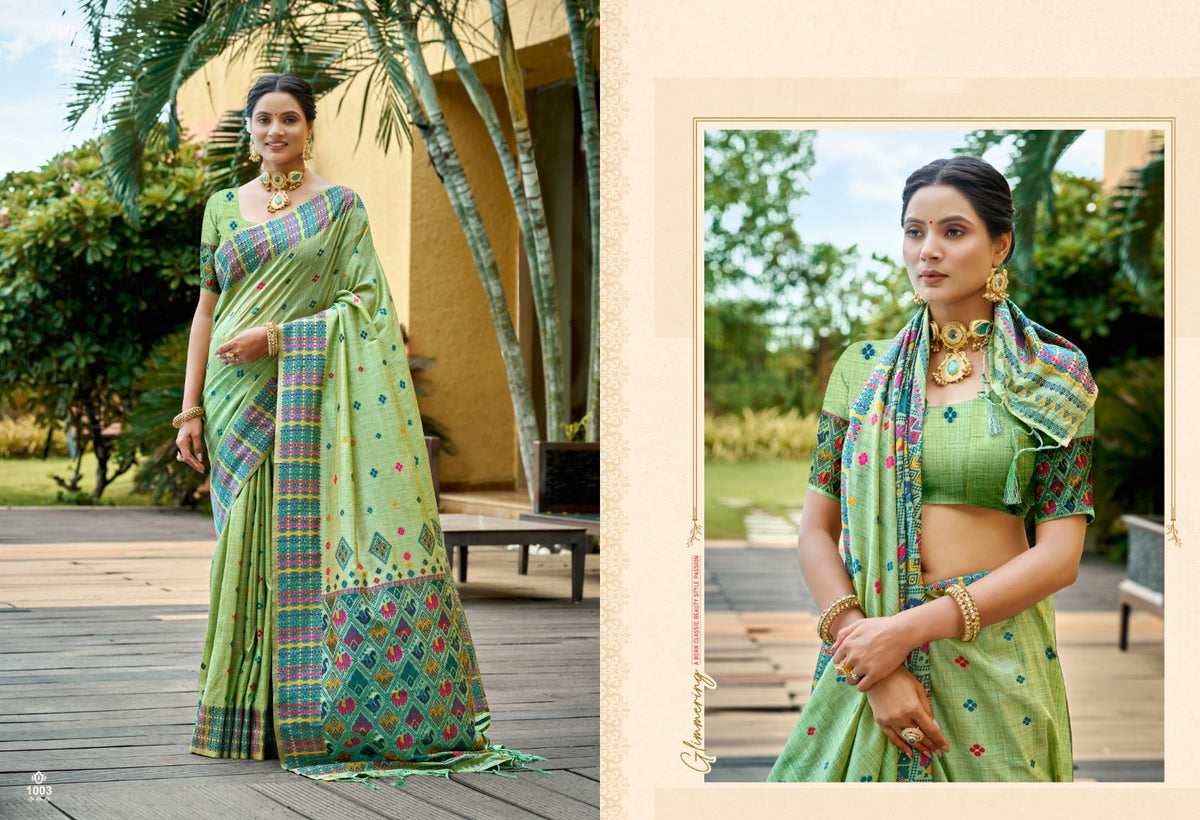 Assam Silk Saree with Assam Silk Blouse