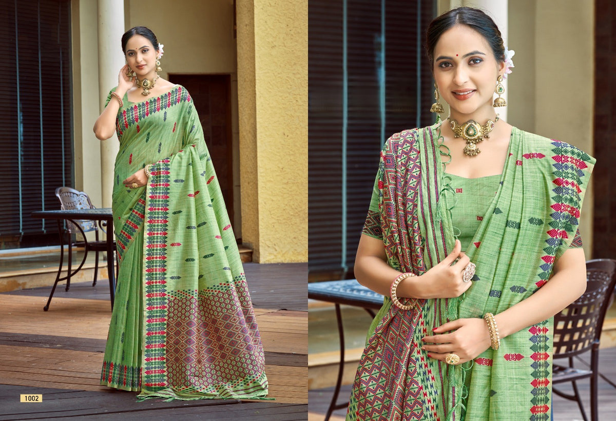 Assam Silk Saree with Assam Silk Blouse