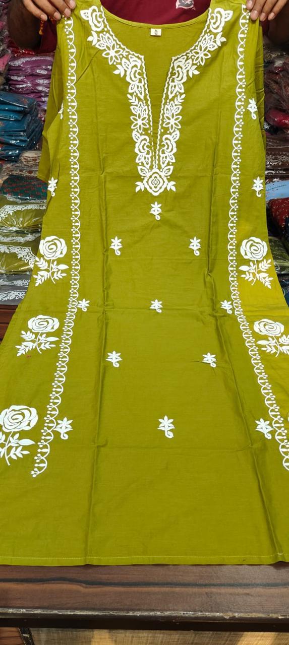 Cotton 60×60 Kurti Pant Dupatta Suit Set