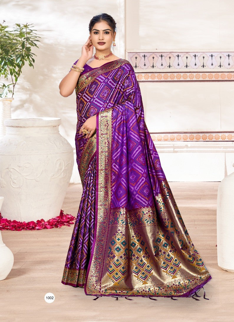 Silk Saree with Silk Blouse Piece