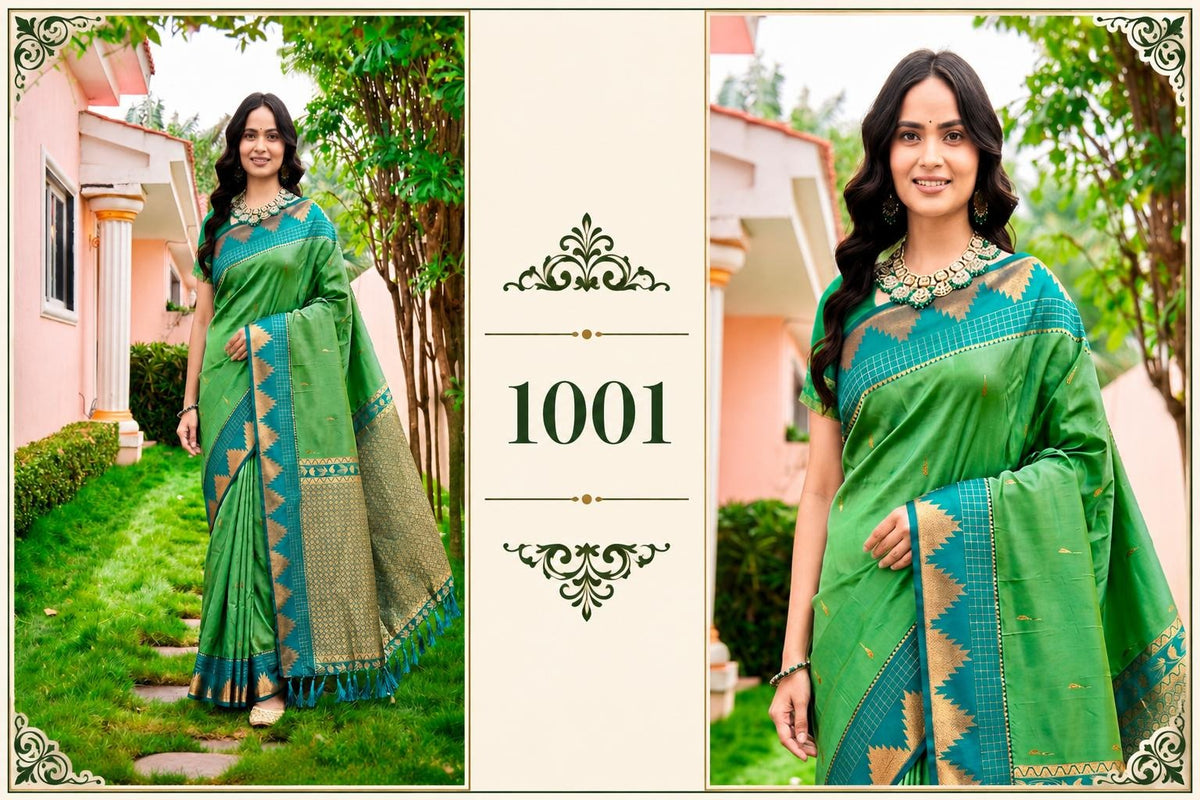 Silk Saree with Silk Blouse