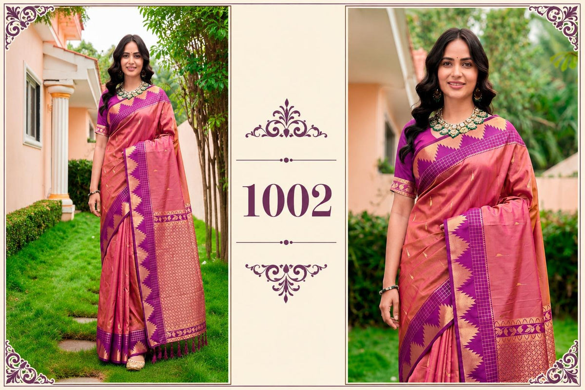Silk Saree with Silk Blouse