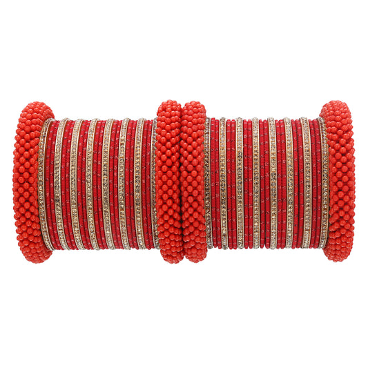 Sukriti Handmade Latest Stylish Designer Metal Bangles for Girls & Women - Set of 48