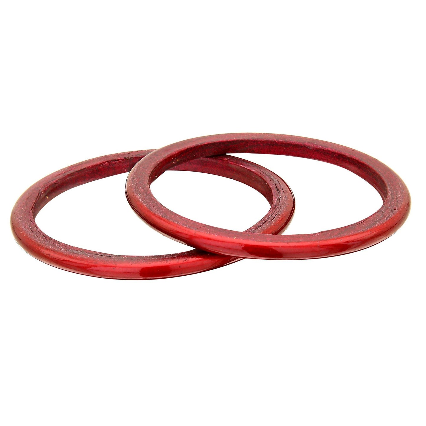 sukriti bridal maroon lac chura bangles for women -set of 20