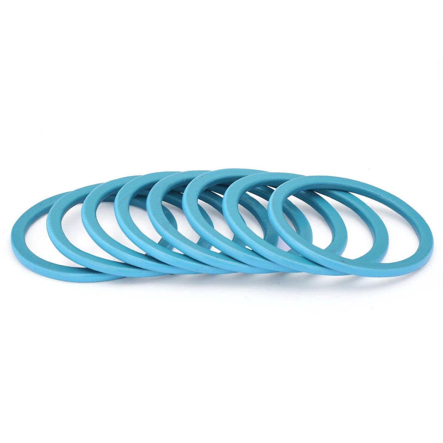 sukriti ethnic bridal wedding lac aqua bangles for girls & women – set of 8