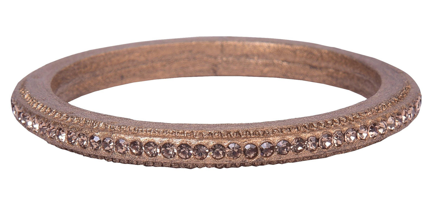 sukriti rajasthani wedding gold lac bangles for women - set of 6