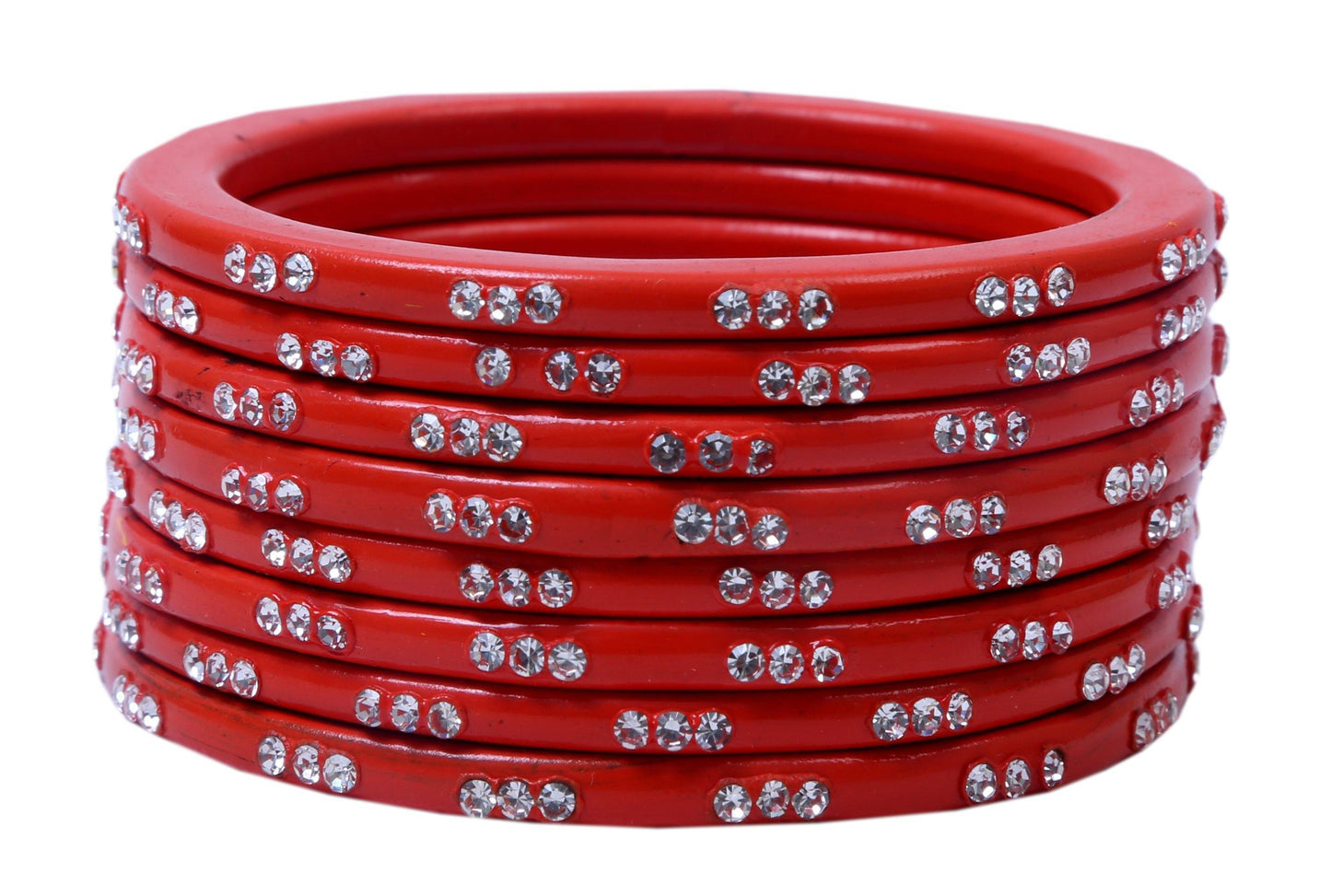 sukriti traditional stylish lac bangles for women - set of 8 (colors available)