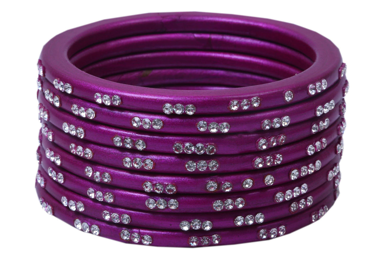 sukriti traditional stylish lac bangles for women - set of 8 (colors available)