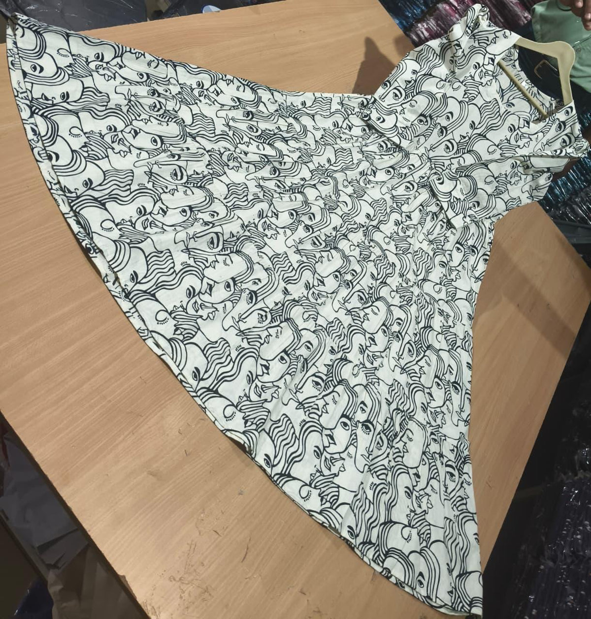 Printed Midi Set in Cotton 60/60