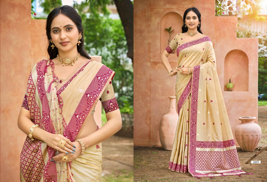 Assam Silk Saree with Assam Silk Blouse