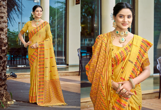 Assam Silk Saree with Assam Silk Blouse