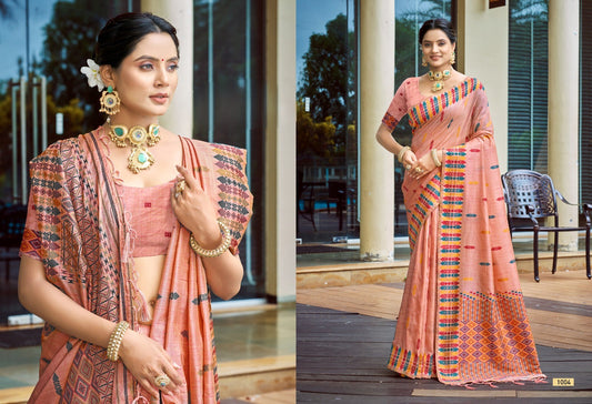 Assam Silk Saree with Assam Silk Blouse