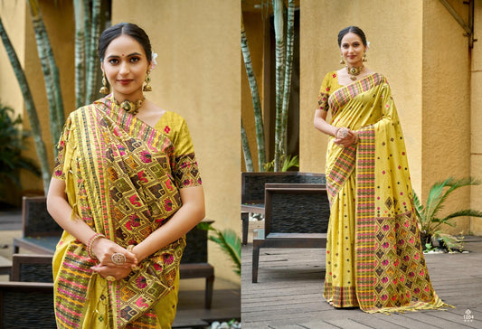 Assam Silk Saree with Assam Silk Blouse