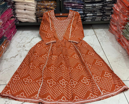 Cotton 3-Piece Set with Embroidery & Printed Dupatta for Women