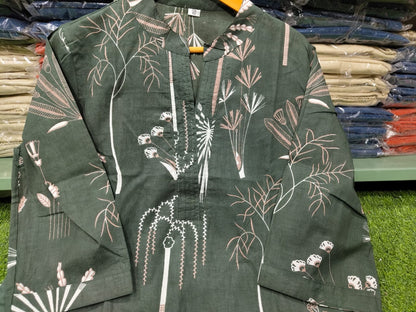 Cotton 60×60 Kurta Palazzo Set for Women