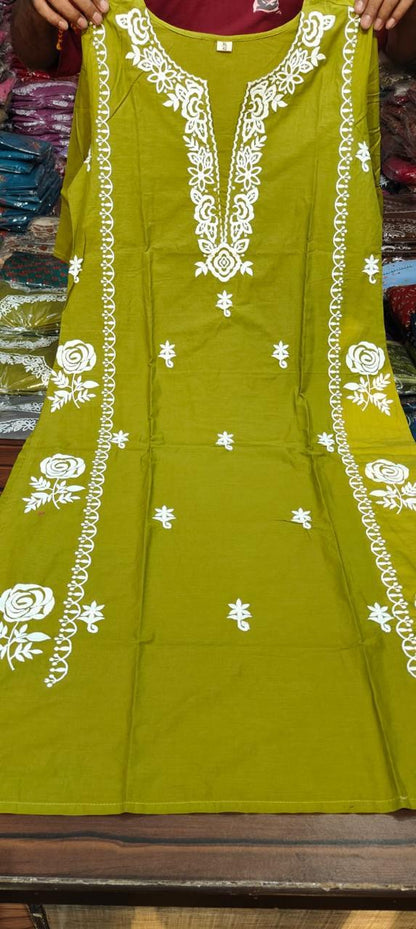 Cotton 60×60 Kurti Pant Dupatta Suit Set