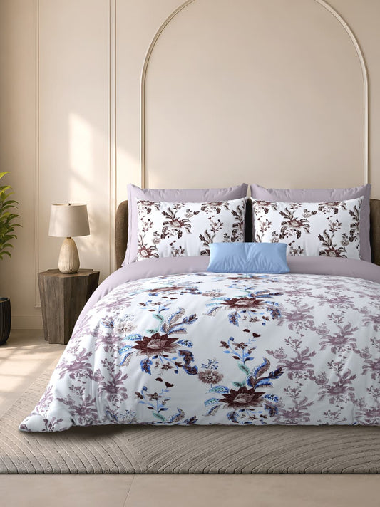 Cotton Bedsheet 100×108 Inches with 2 Pillow Covers
