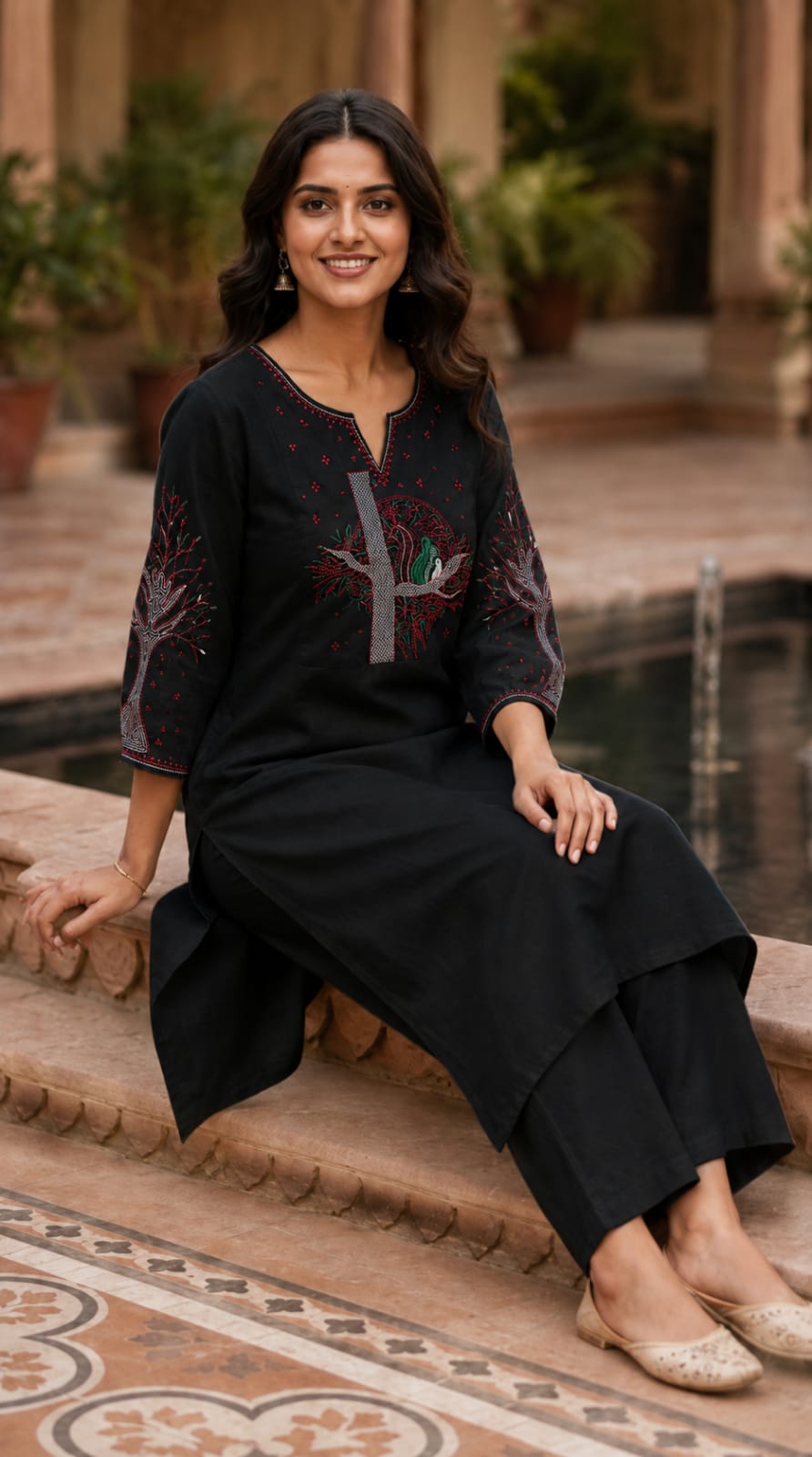 Cotton Flex Kurti Pant Set for Women