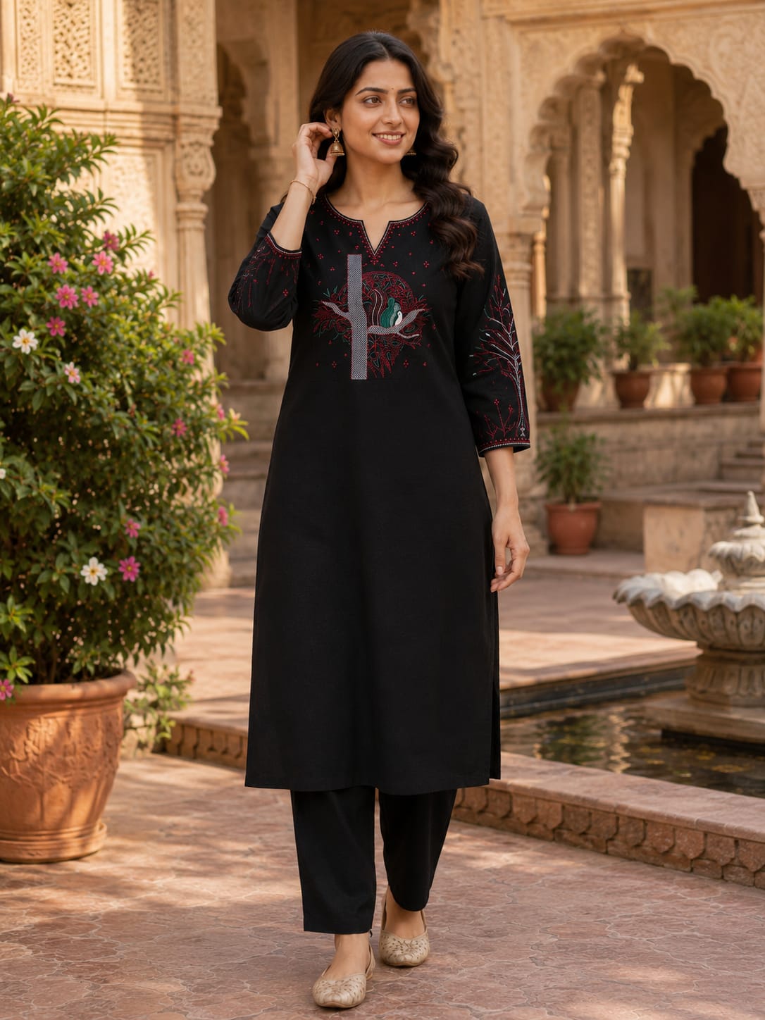 Cotton Flex Kurti Pant Set for Women
