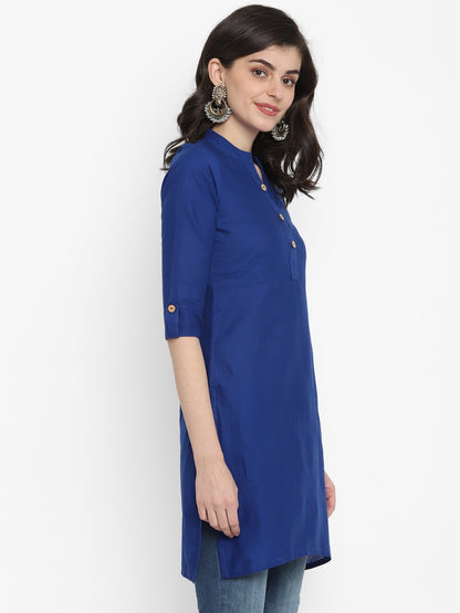 Cotton Kurti with Traditional Sleeves for Women