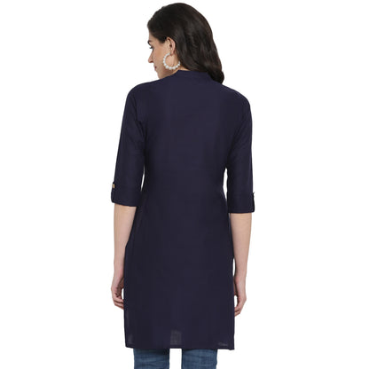 Cotton Kurti with Traditional Sleeves for Women