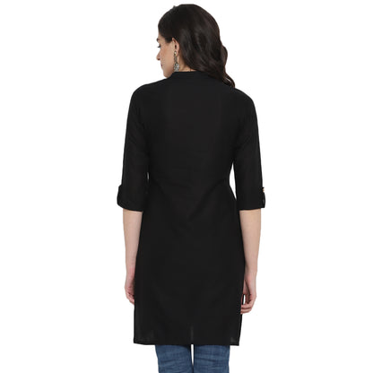 Cotton Kurti with Traditional Sleeves for Women