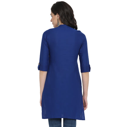 Cotton Kurti with Traditional Sleeves for Women