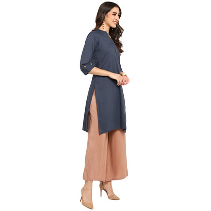Cotton Kurti with Traditional Sleeves for Women