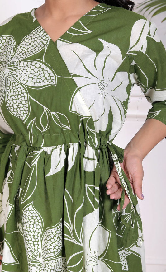 Cotton Top with Stretchable Dori for Women