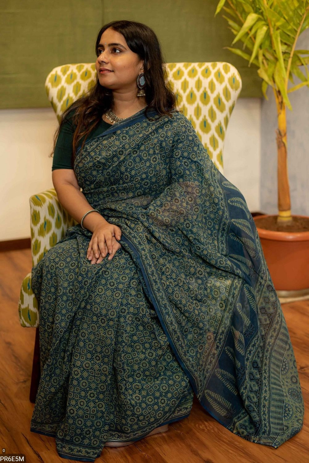 Kota Doriya Saree with Digital Print & Running Blouse