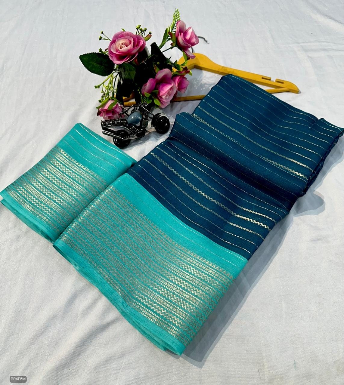 Mysore Silk Saree with Weaving & Blouse Piece