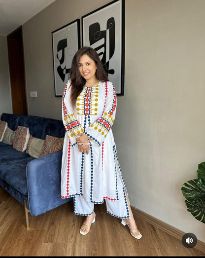cotton 2 piece dress for women Amazon.com: HGps8w Women's Cotton Linen 2 Piece Outfits Loose Long Sleeve Shirt Dress with Wide Leg Pants Lounge Business Sets : Clothing, Shoes & Jewelry