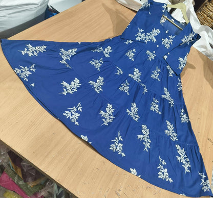 Printed Midi Set in Cotton 60/60