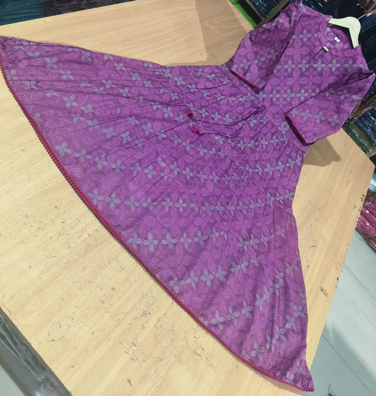 Printed Midi Set in Cotton 60/60