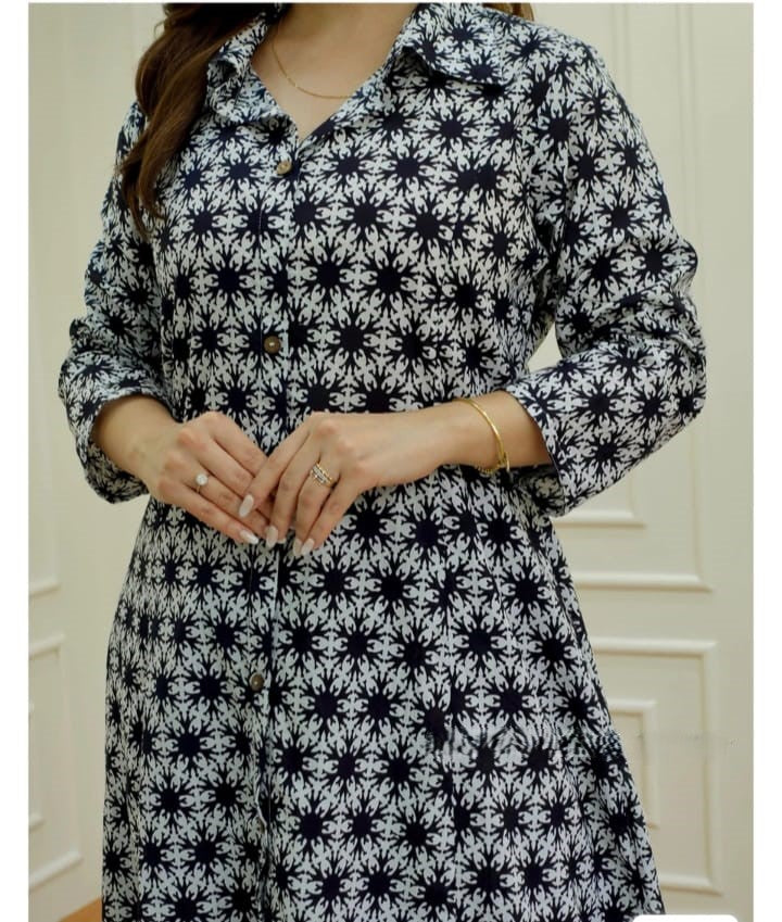 Rayon Procion Printed Co-ord Set – Fully Stitched Top & Bottom