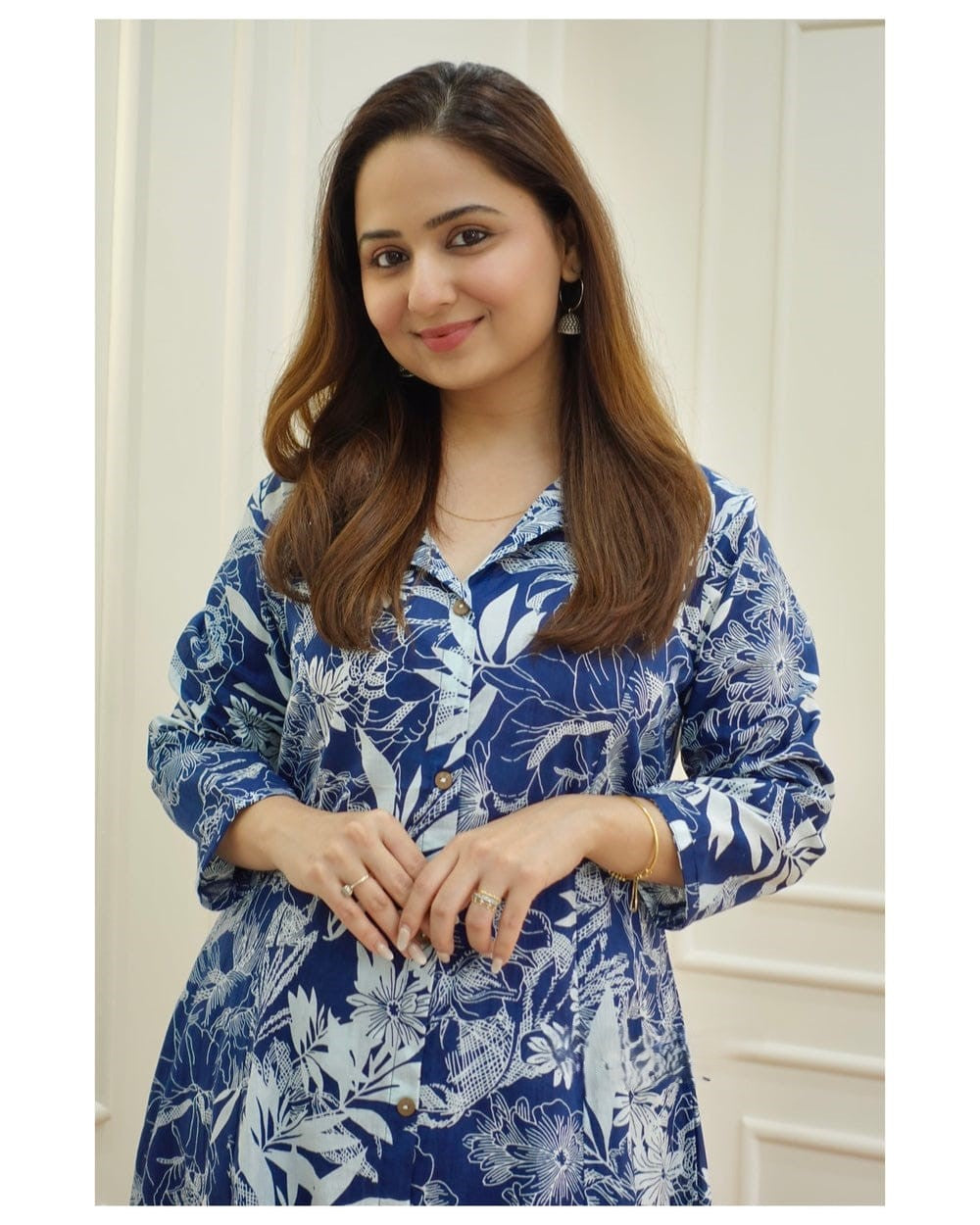 Rayon Procion Printed Co-ord Set – Fully Stitched Top & Bottom