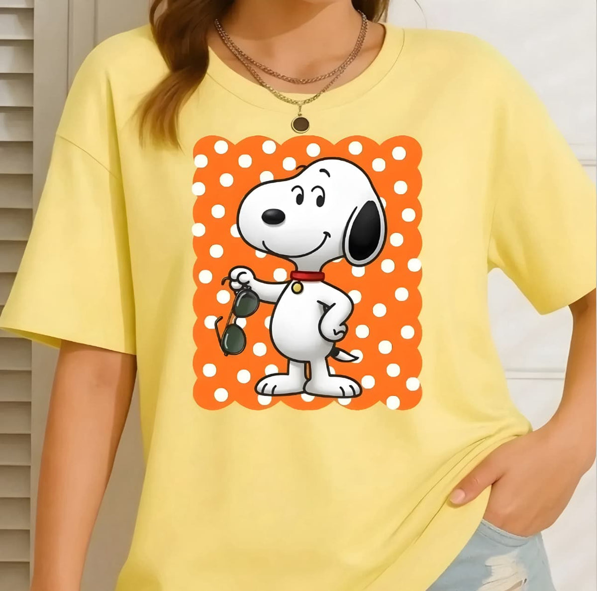 Round Neck Cotton Lycra T-Shirt