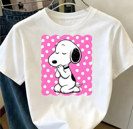 Round Neck Cotton Lycra T-Shirt