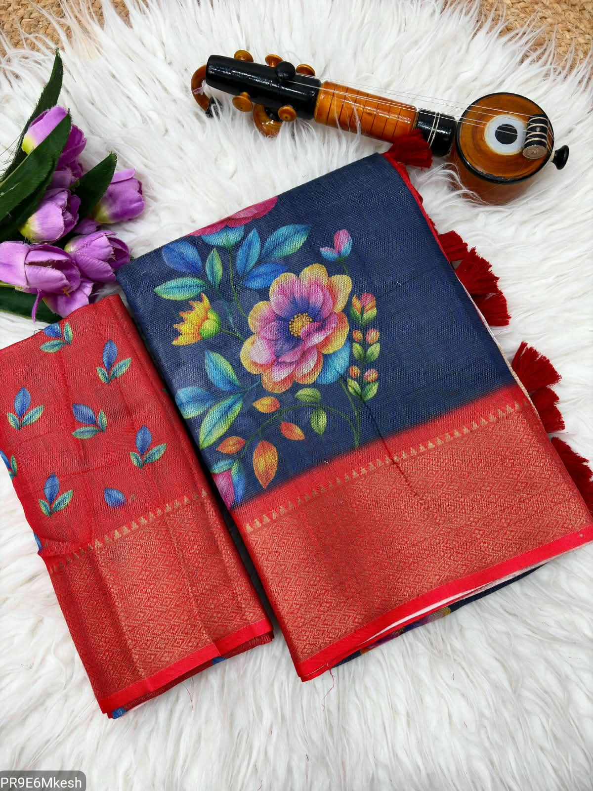 Silk Saree with Blouse – 6.30 Mtr Saree