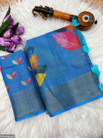 Silk Saree with Blouse – 6.30 Mtr Saree